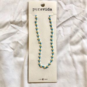 Daisy Seed Bead Choker